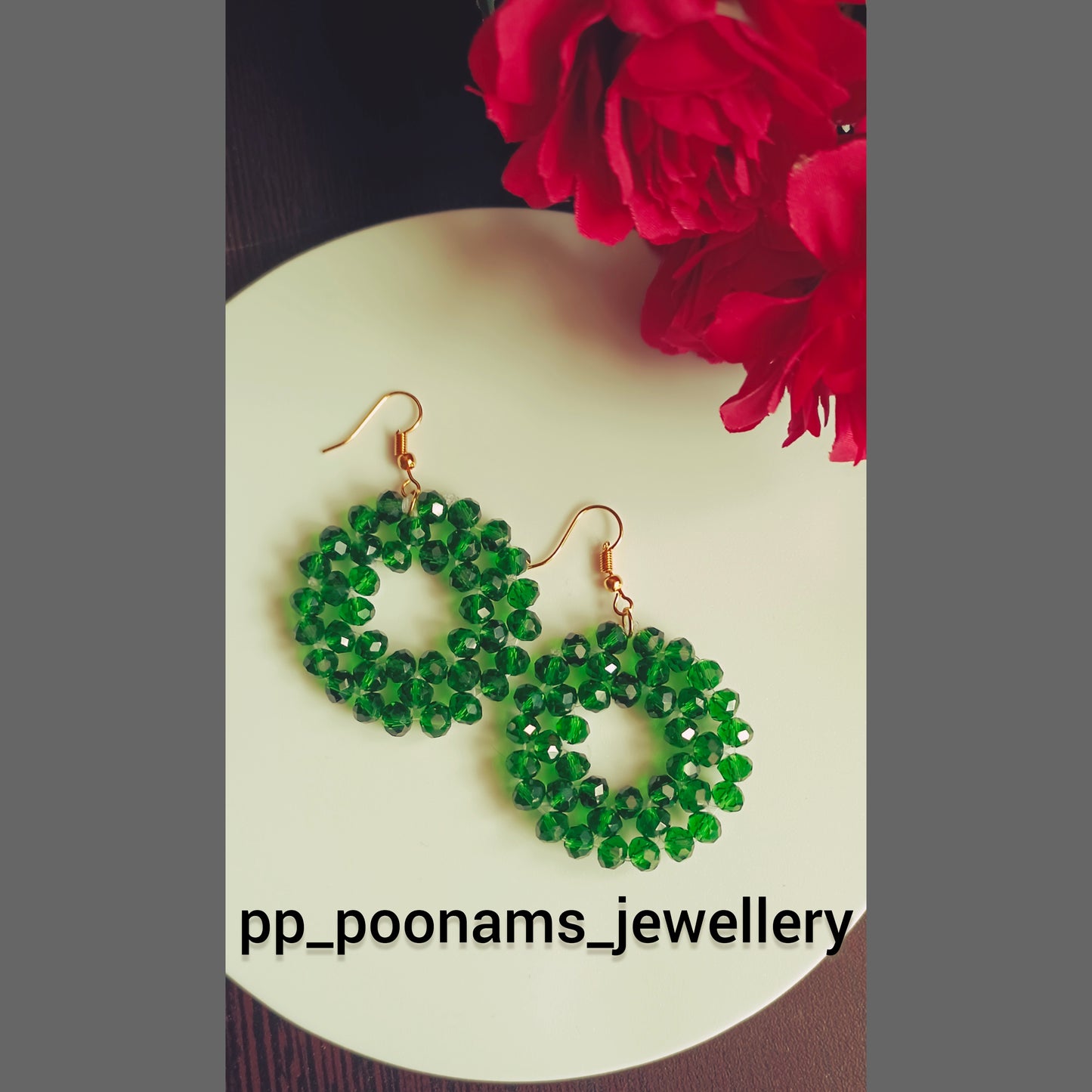 Beautiful Crystal Beads Earring
