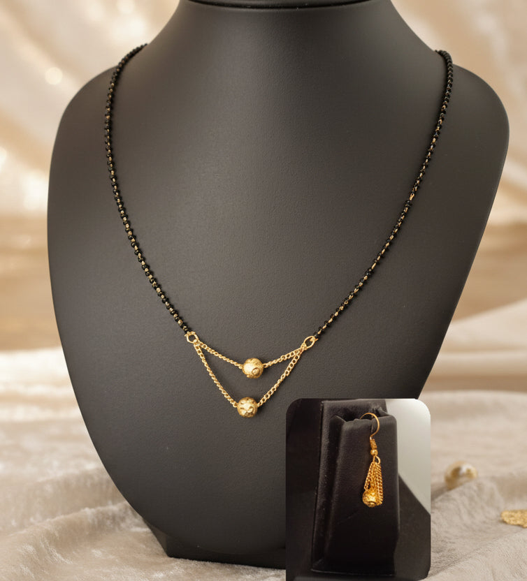 Beautiful Gold Plated Chain Mangalsutra