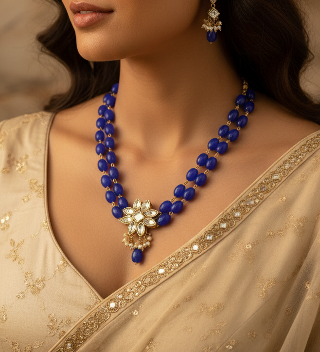 Beautiful Kundan Necklace Set