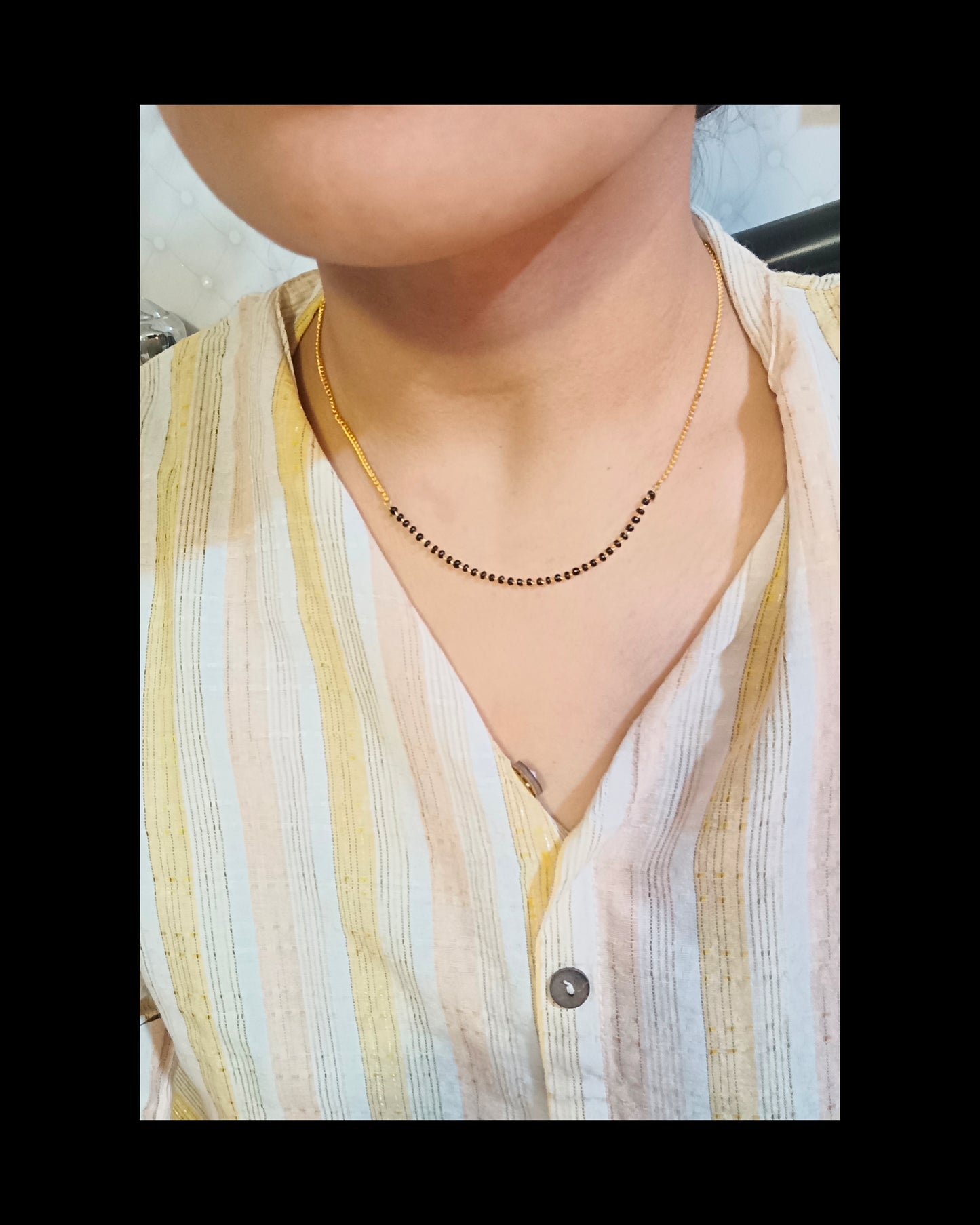 Gold Plated Chain Mangalsutra