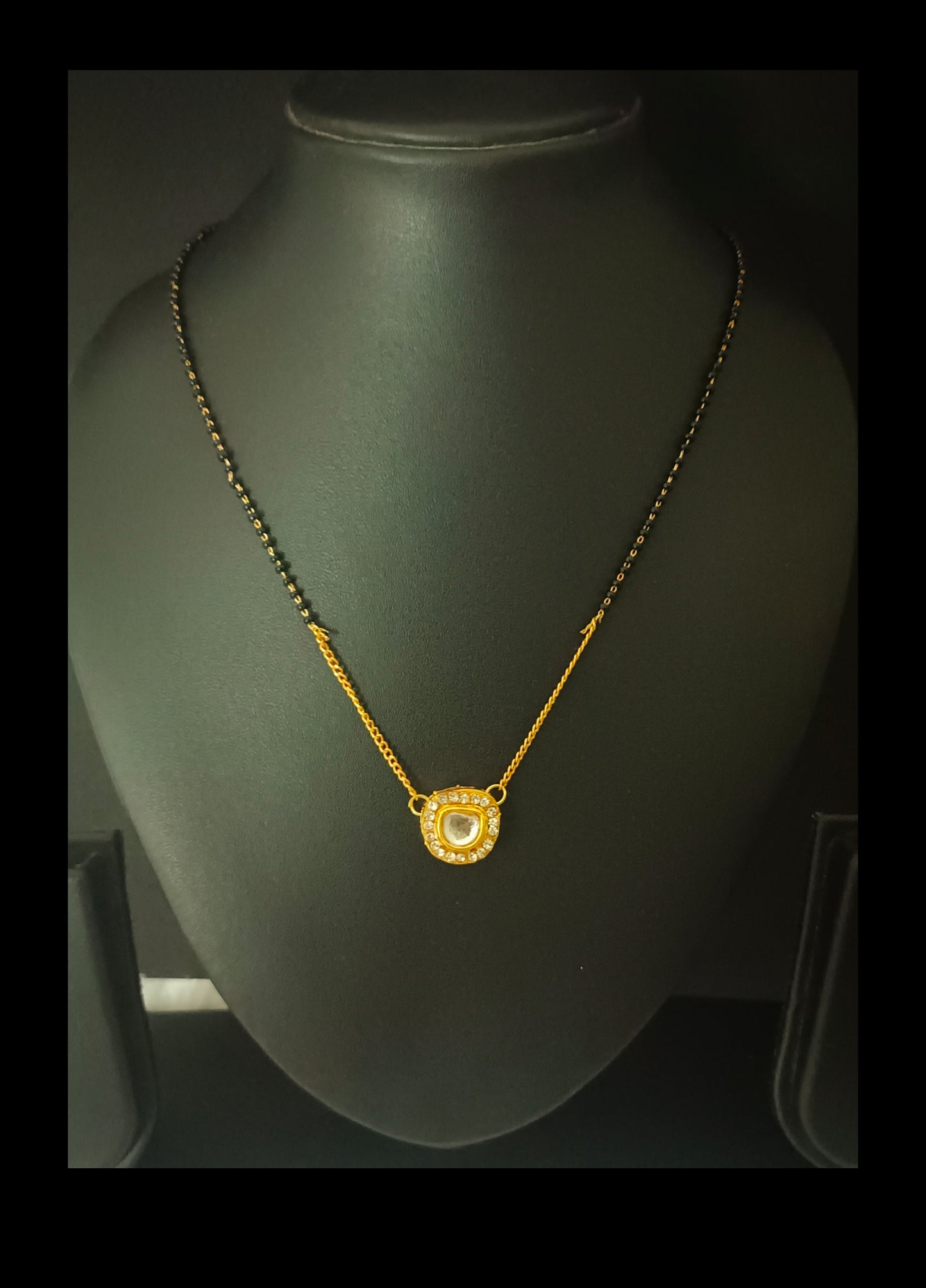 Delicate Kundan Chain Mangalsutra