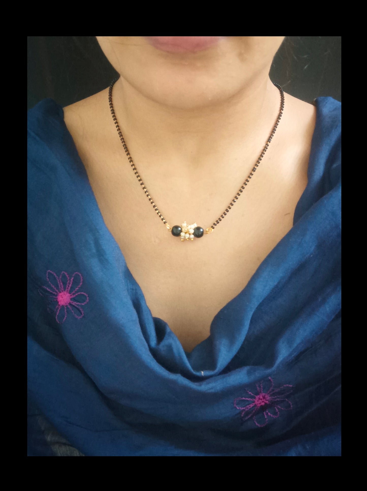 Gold Plated Beads Loreal Mangalsutra