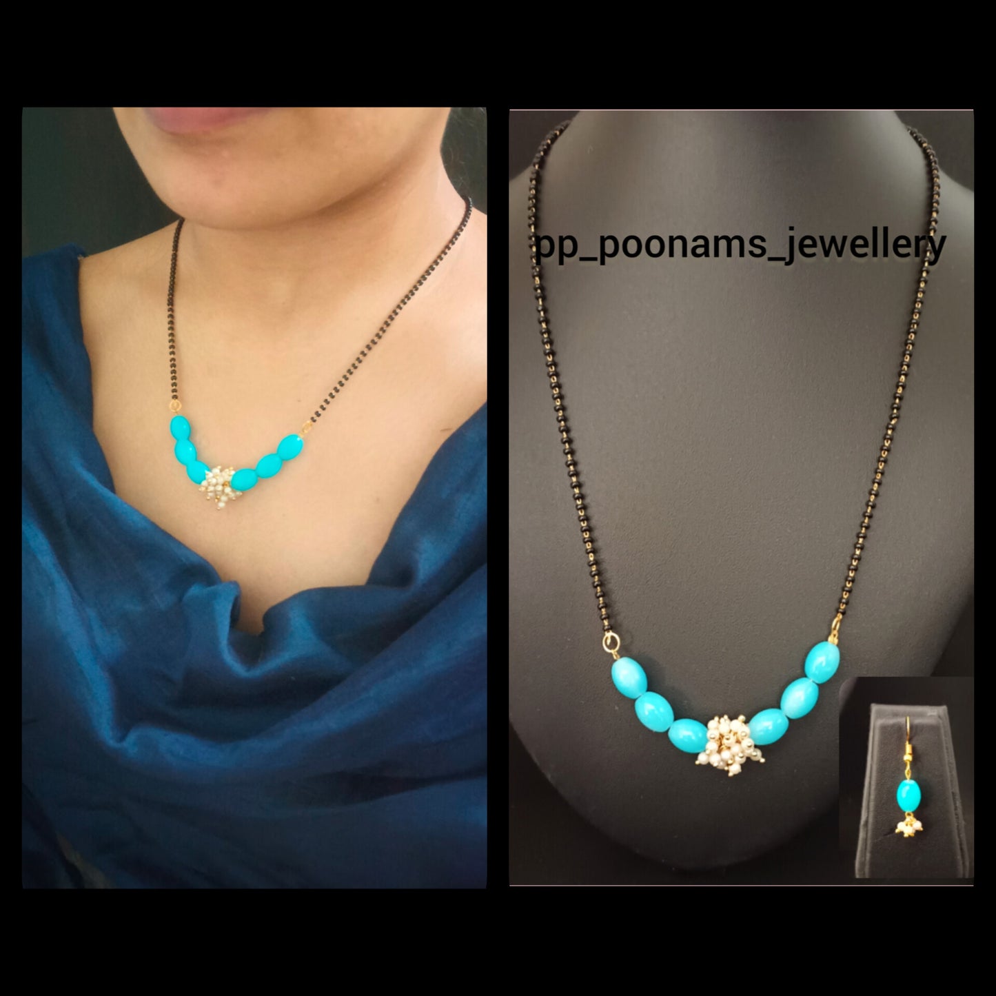 Gold Plated Beads Mangalsutra