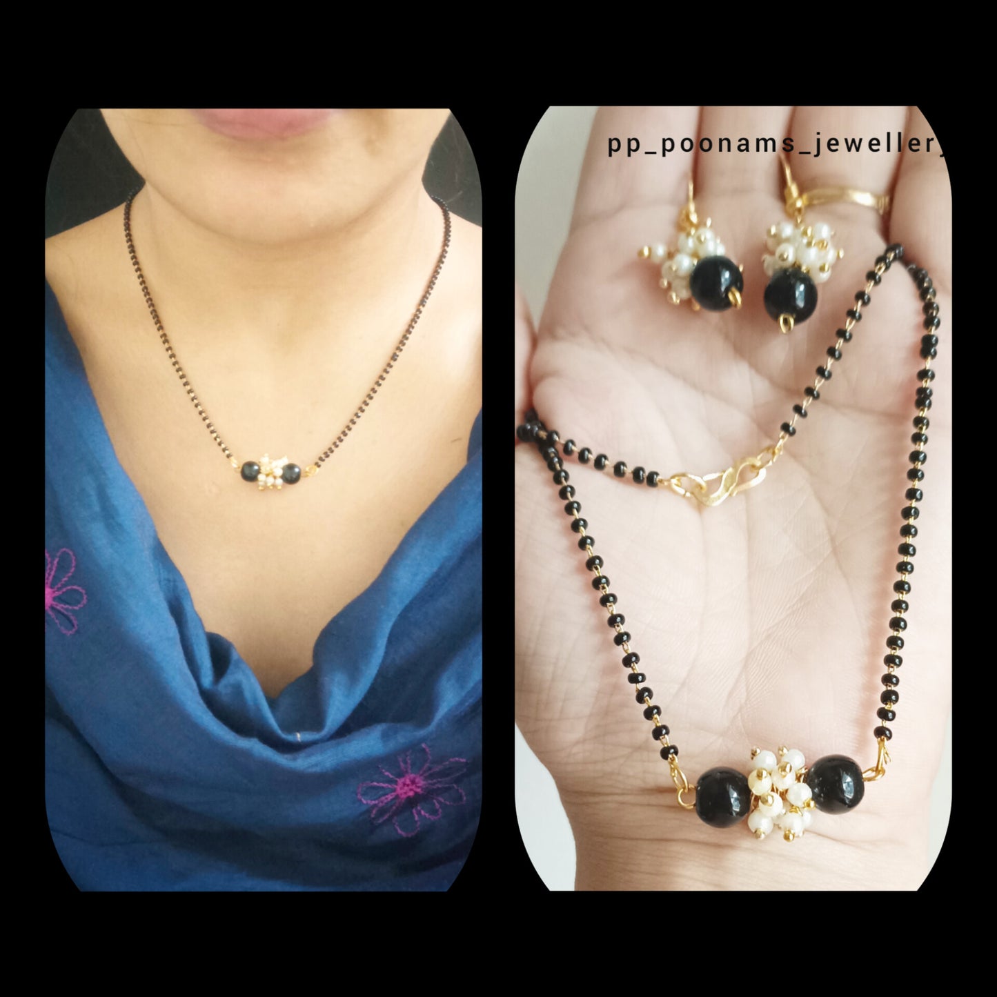 Gold Plated Beads Loreal Mangalsutra