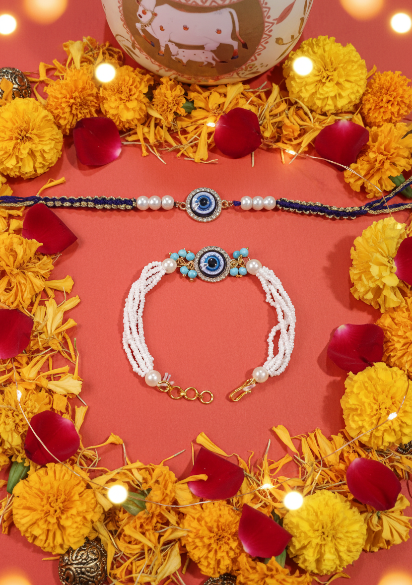 Evil Eye Bhai Bhabhi Rakhi