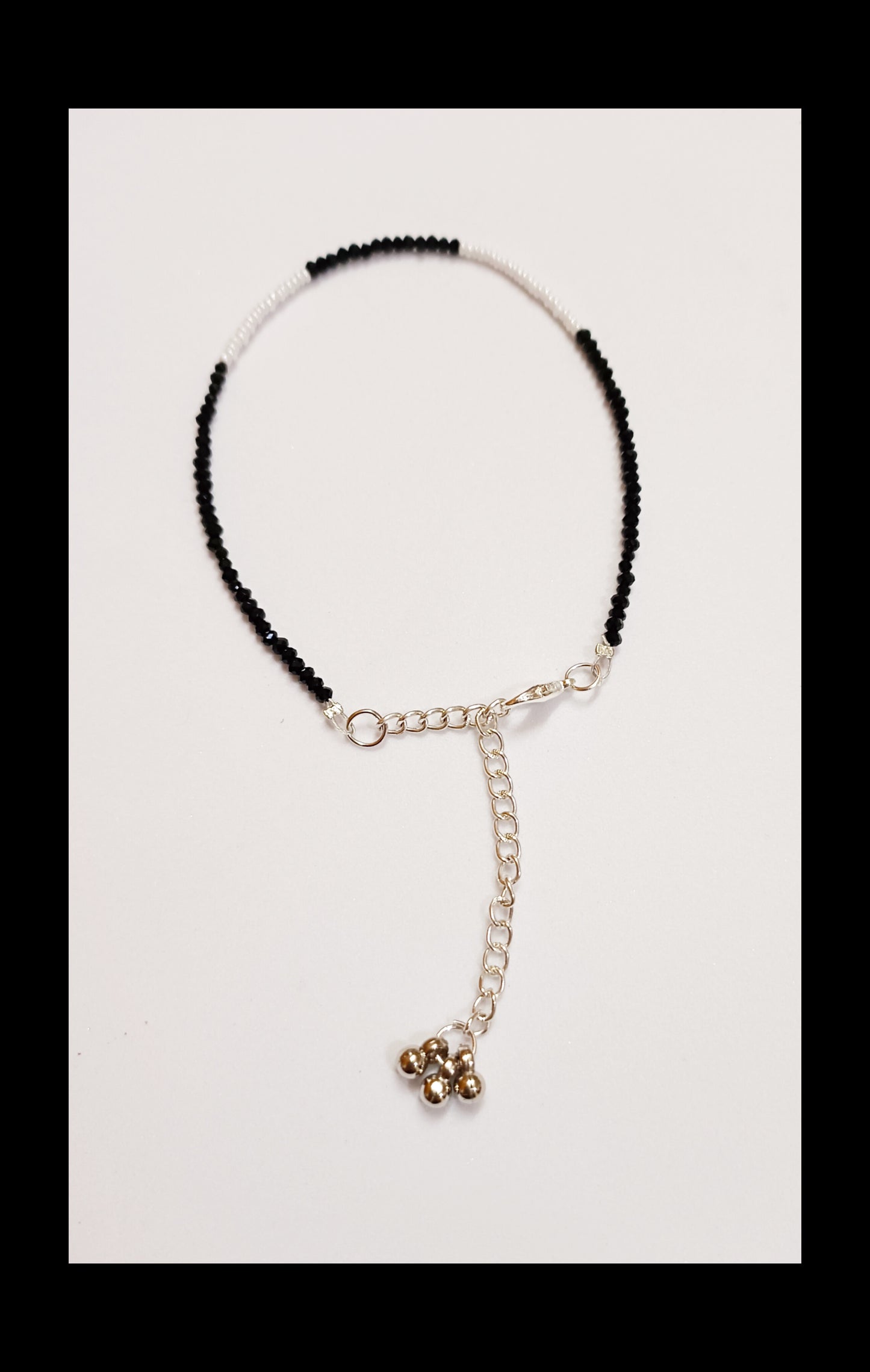 Crystal Beads Chain Anklet
