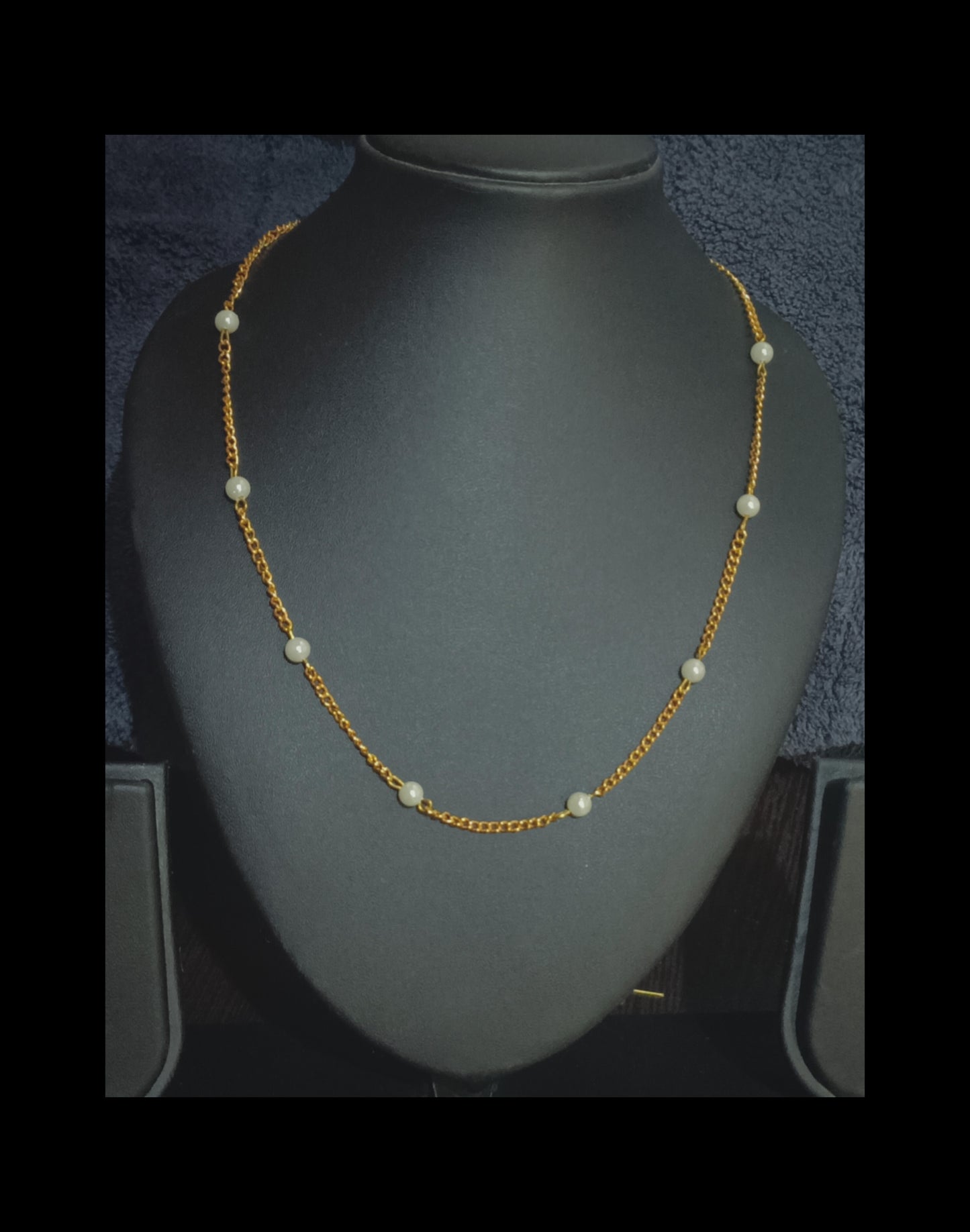 Gold-Plated Chain Necklace Set