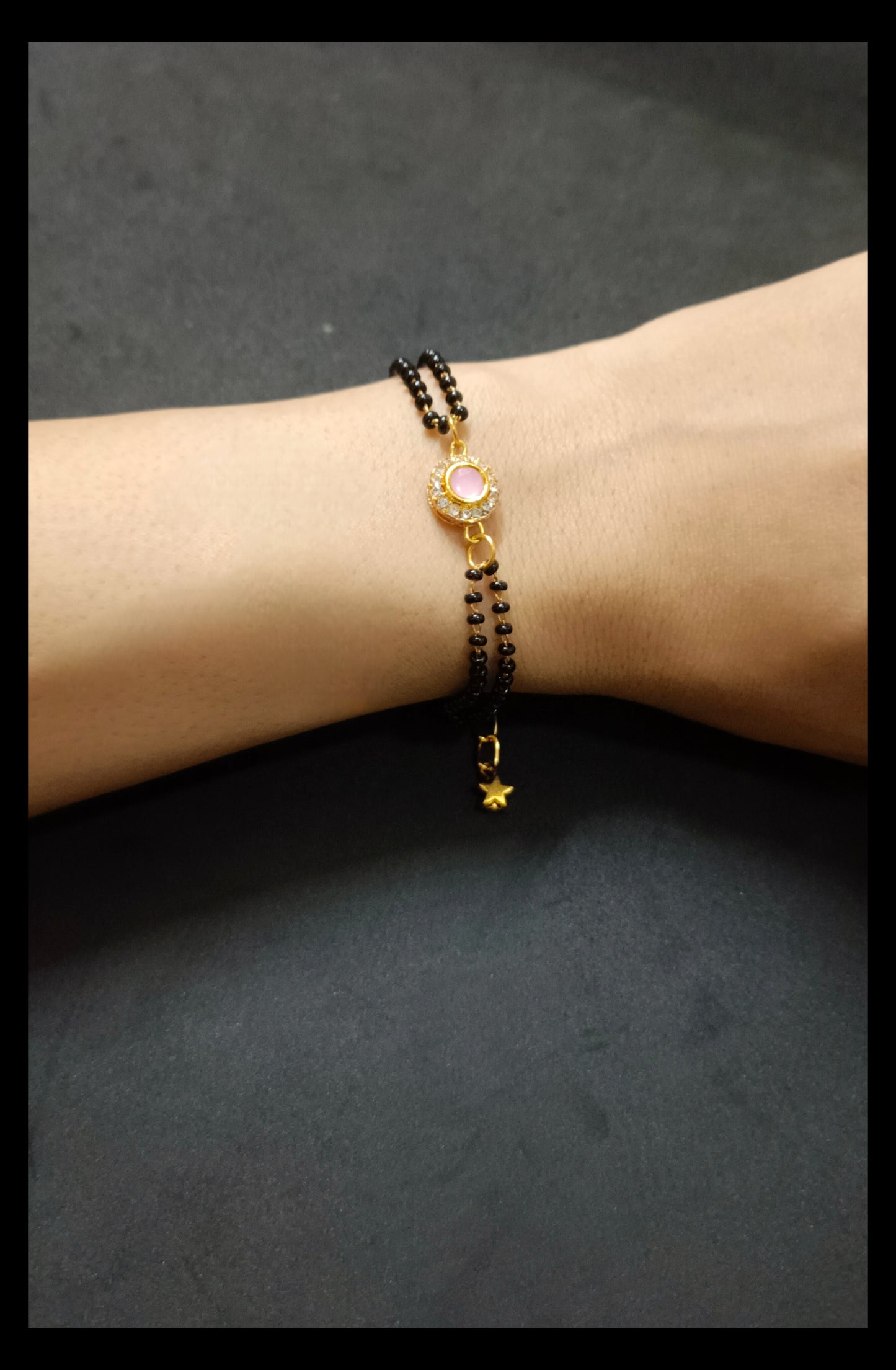 Monalisa Kundan Hand Mangalsutra