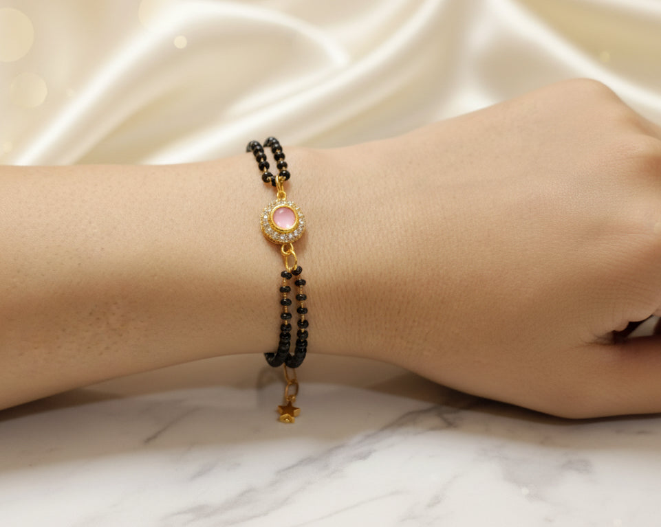 Monalisa Kundan Hand Mangalsutra