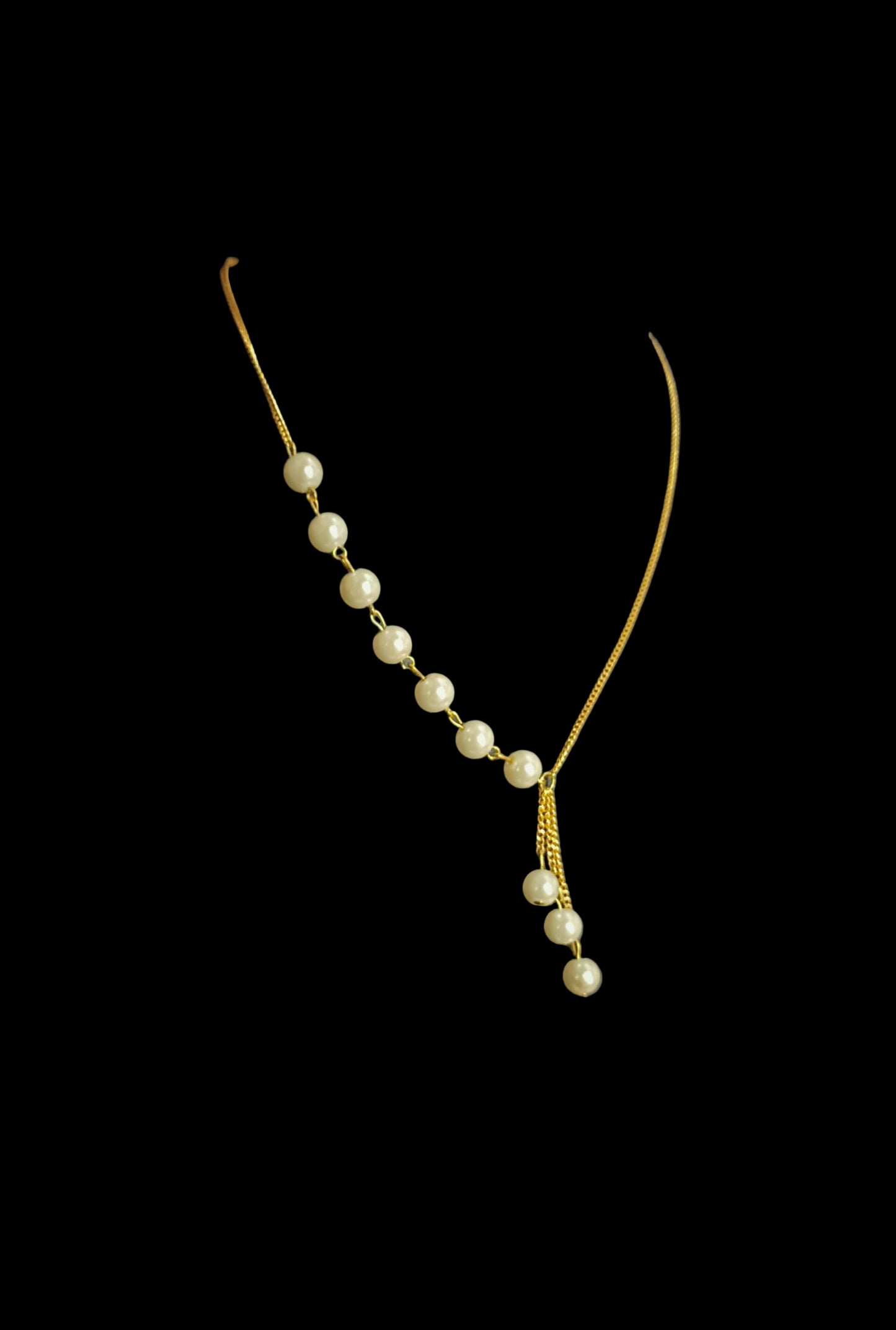 Delicate Gold-Plated Chain Necklace Set