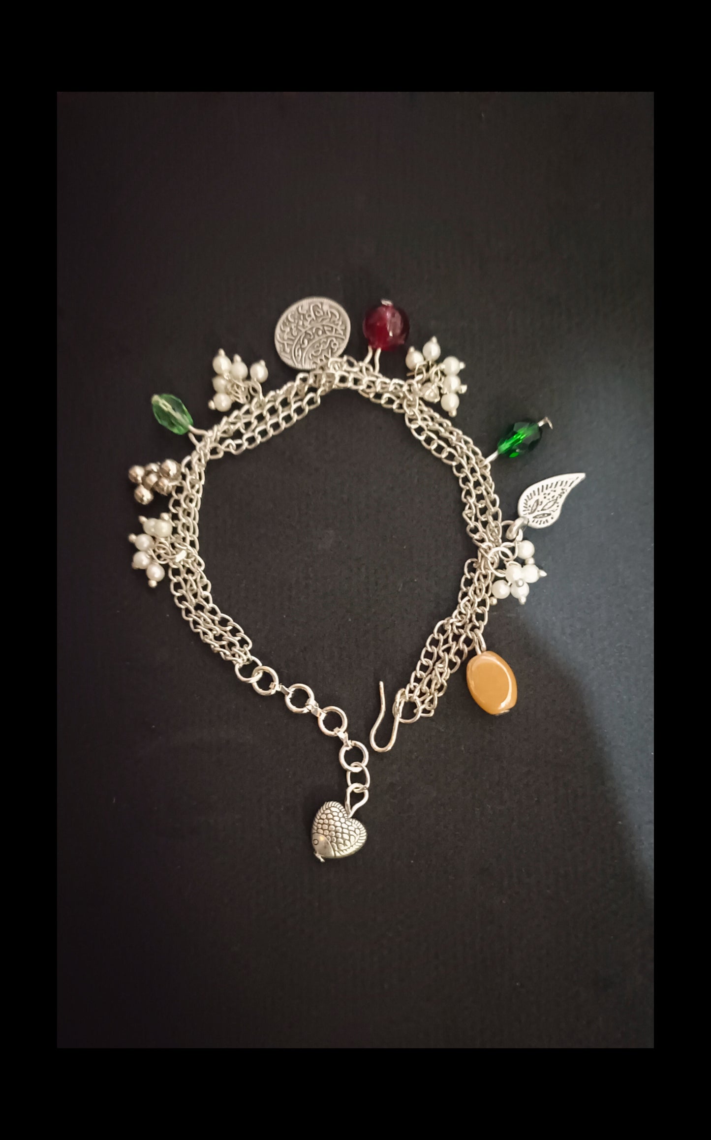 Combo of 2 Gold & Silver Chain Bracelet