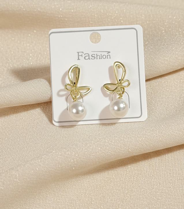 Anti-Tarnish Pearl Earrings