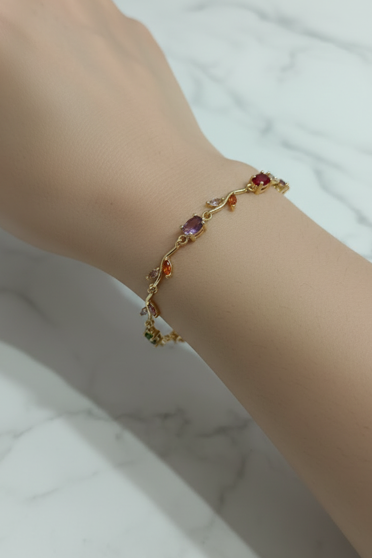 Anti-Tarnish Colorful Bracelet
