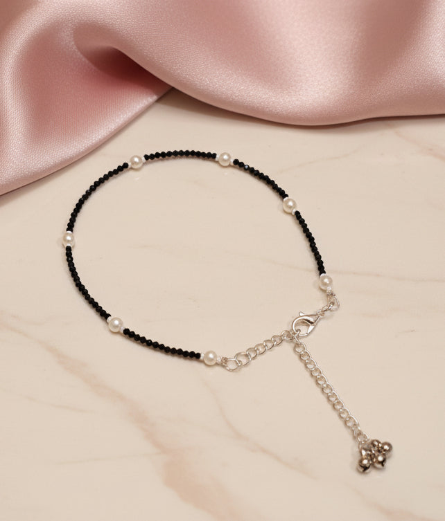 Crystal Beads Chain Anklet