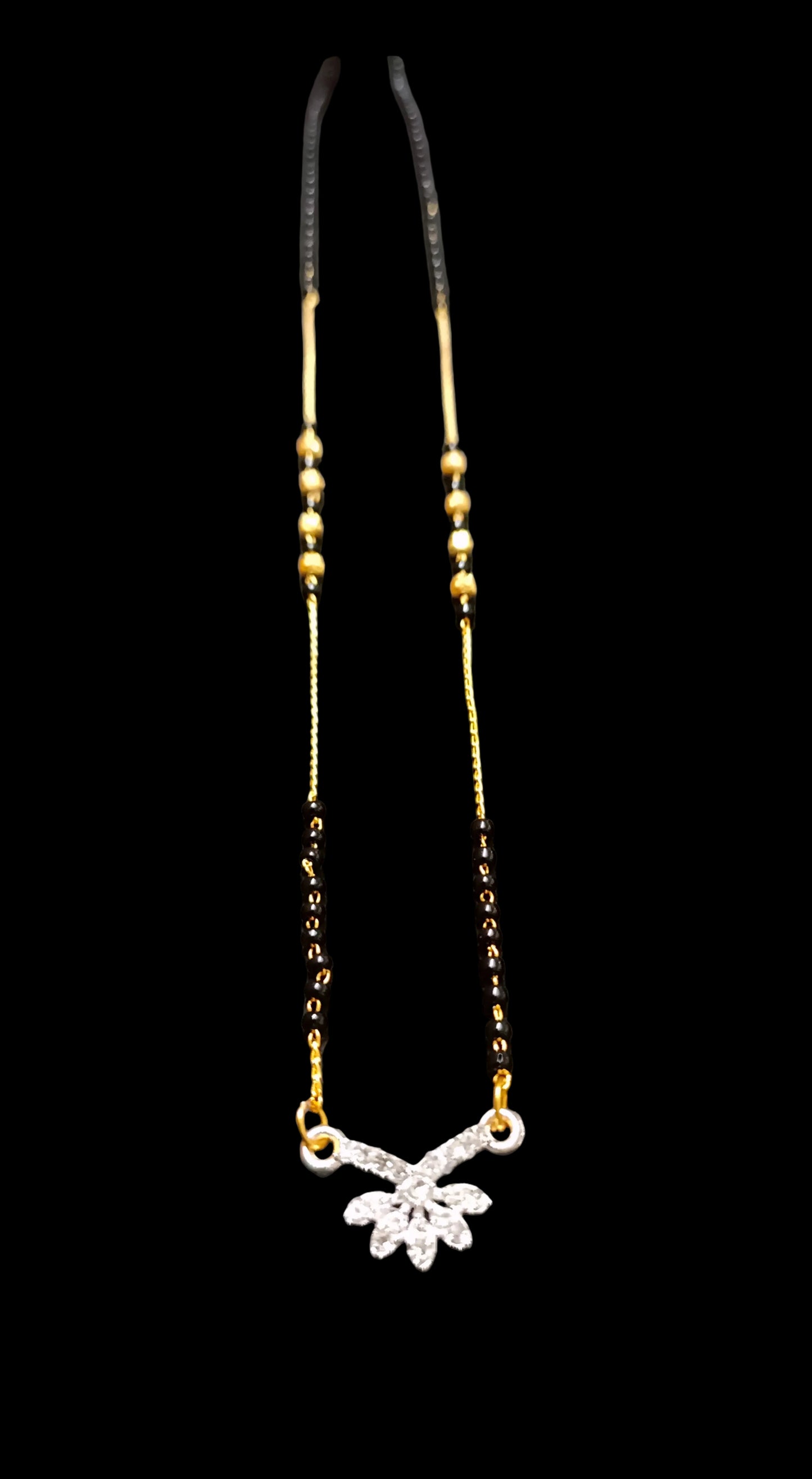Beautiful Chain AD Pendant Mangalsutra