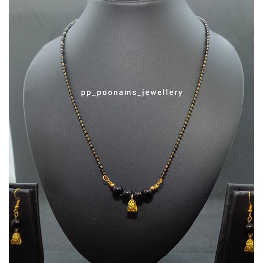 Gold Plated Beads Mangalsutra