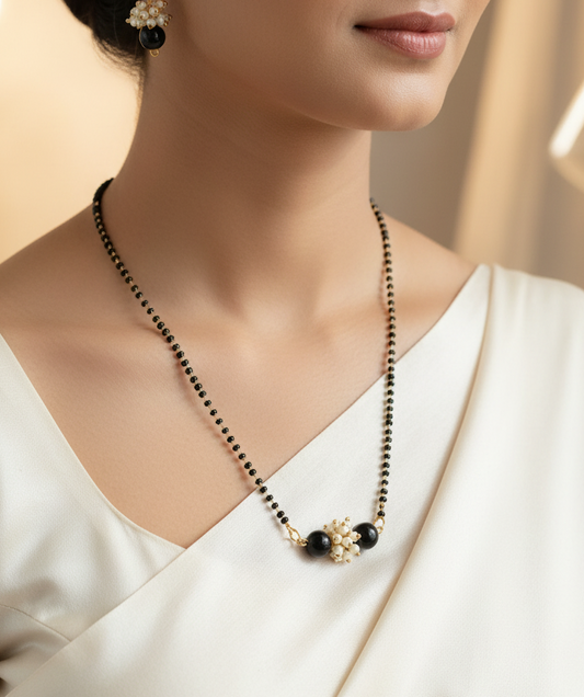 Gold Plated Beads Loreal Mangalsutra