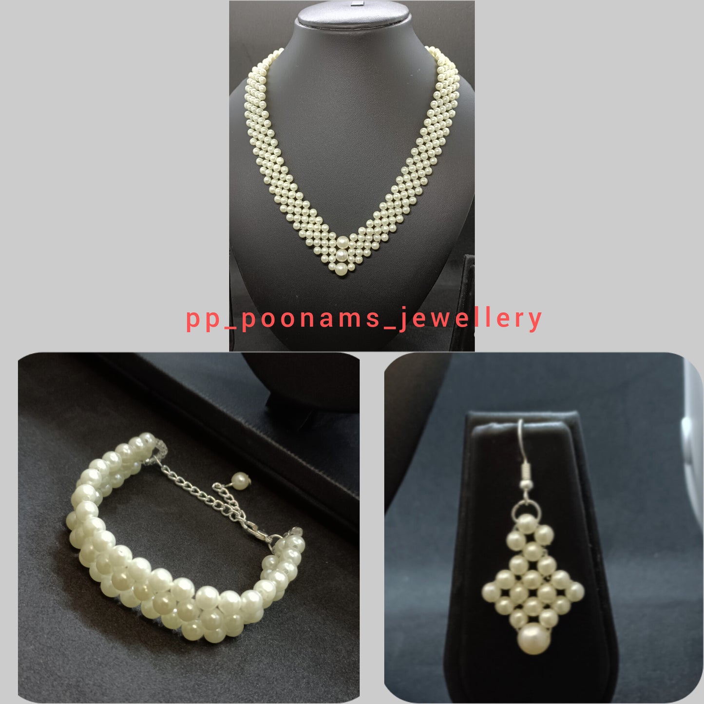 Artificial Beads Necklace Set