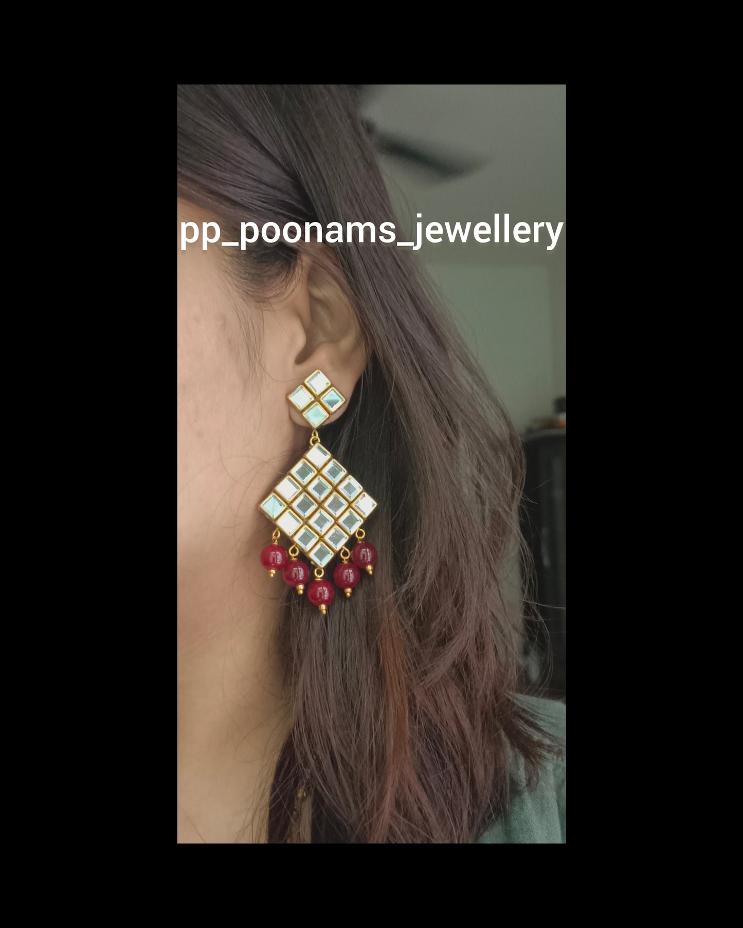 Fancy Kundan Earring