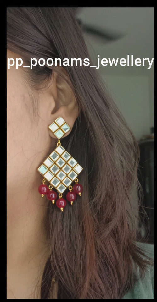Fancy Kundan Earring