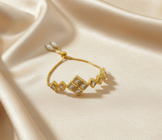 Meenakari Kundan Bracelet