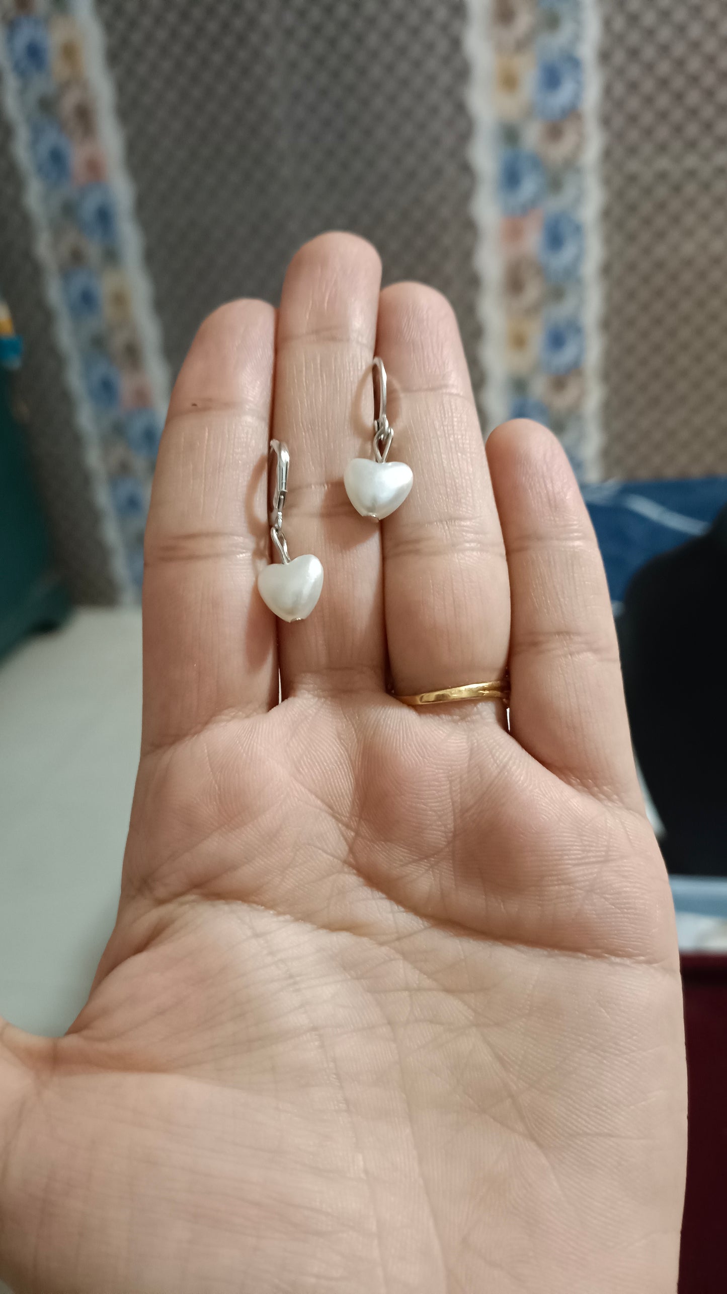Fancy Pearl Earrings