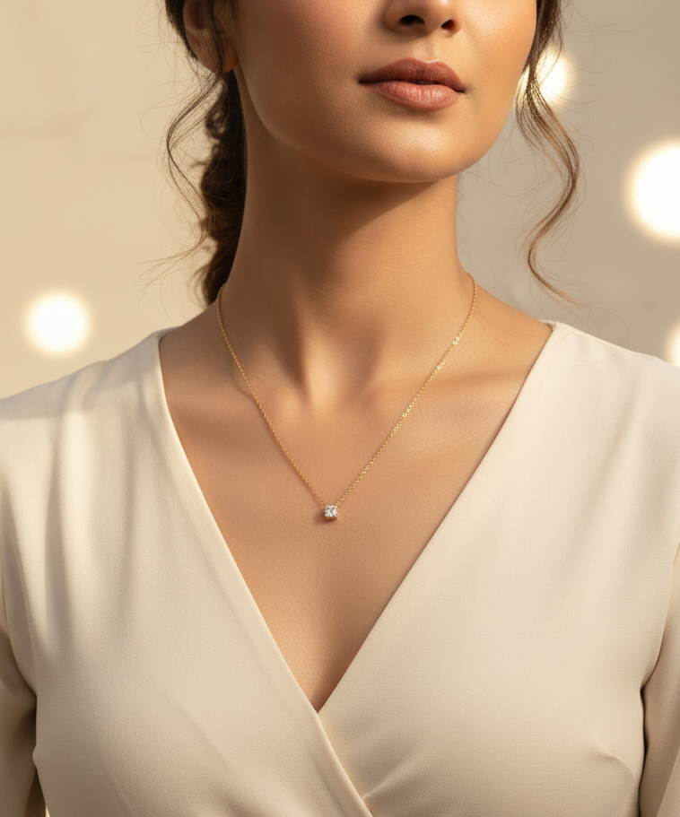Fancy Pendant Necklace
