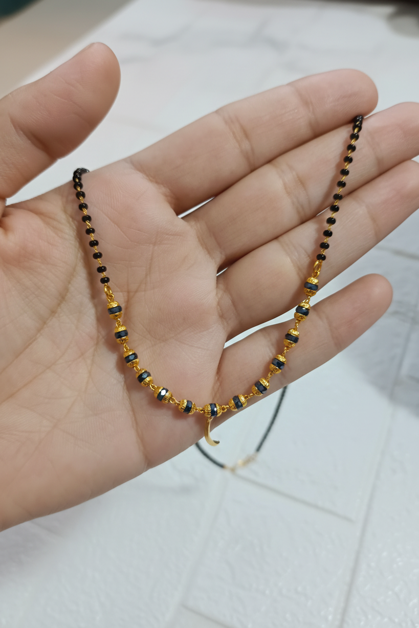 Crystal Beads Mangalsutra
