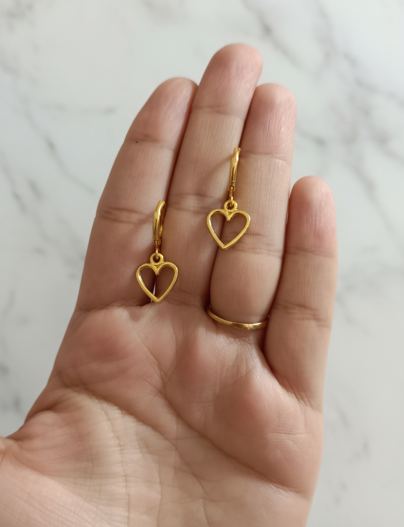 Fancy Heart Earrings