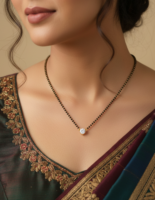 Beautiful AD Pendant Mangalsutra