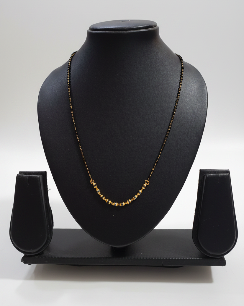Crystal Beads Mangalsutra