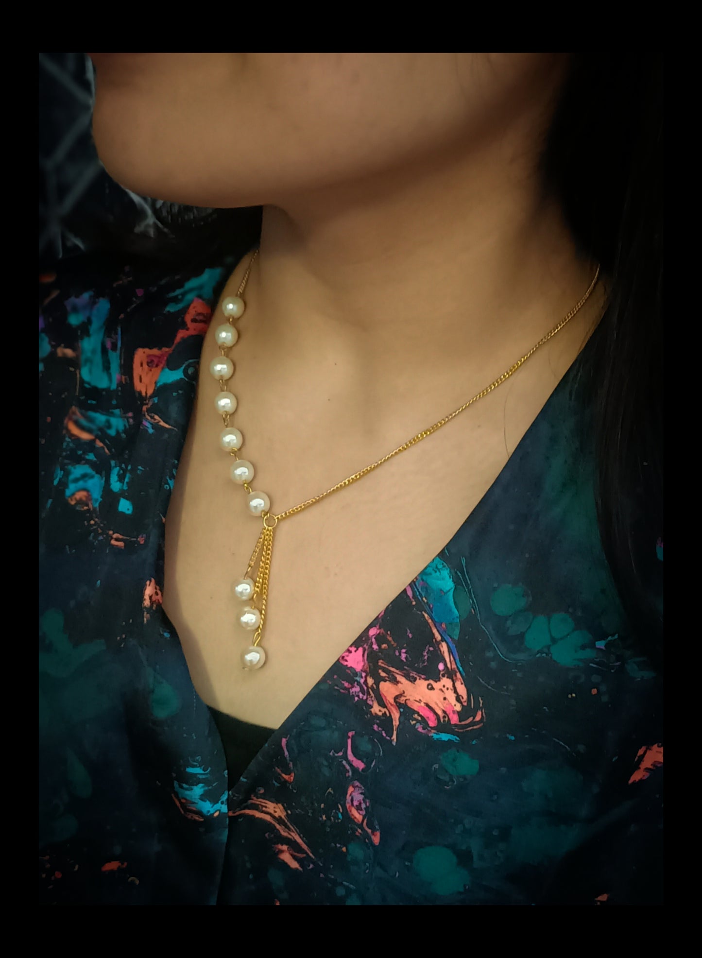 Delicate Gold-Plated Chain Necklace Set