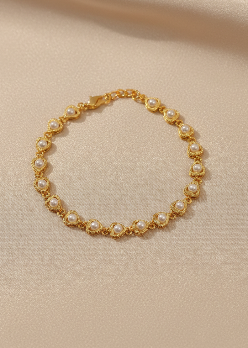 Delicate Gold-Plated Zigzag Bracelet