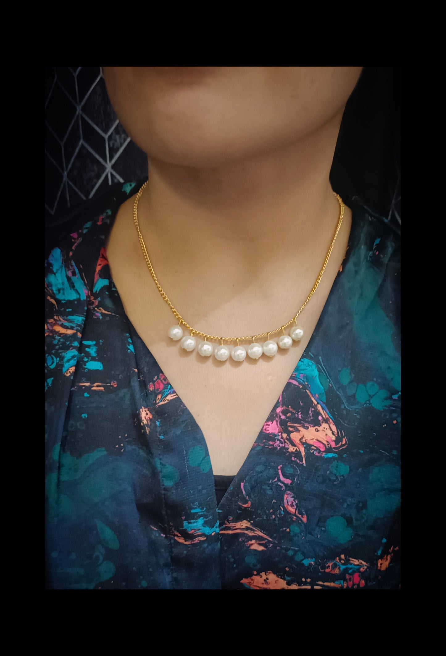 Gold- Plated Chain Necklace Set