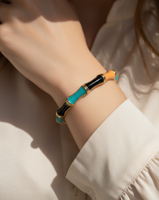 Anti-Tarnish Openable Colorful Kada