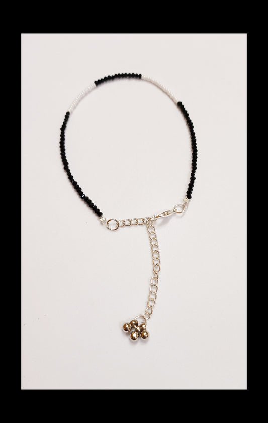 Crystal Beads Chain Anklet