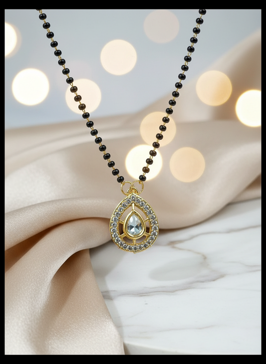 Kundan Pendant Mangalsutra