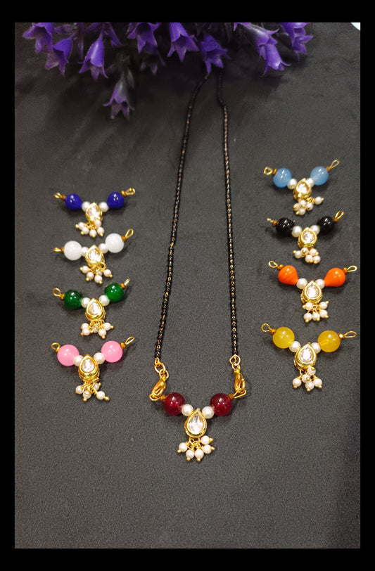 Trendy Women Mangalsutra Chain with Changeable 9 Pendant