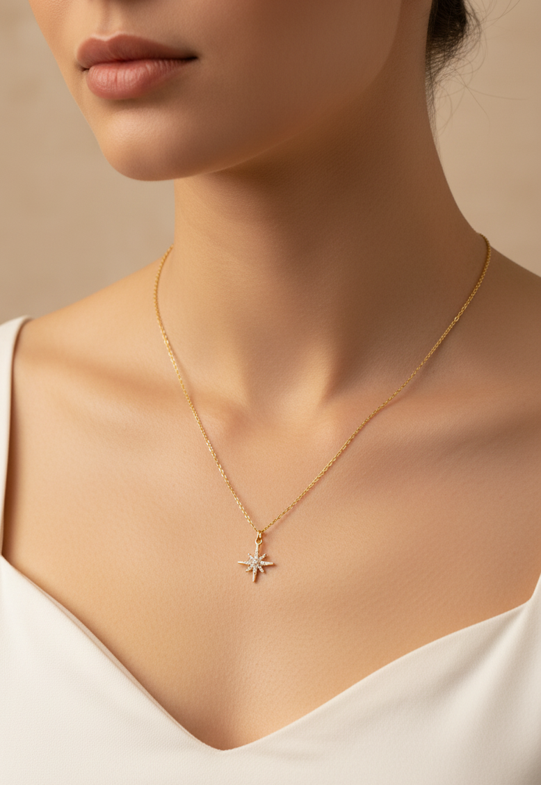 Anti-Tarnish Gold-Plated Delicate Necklace