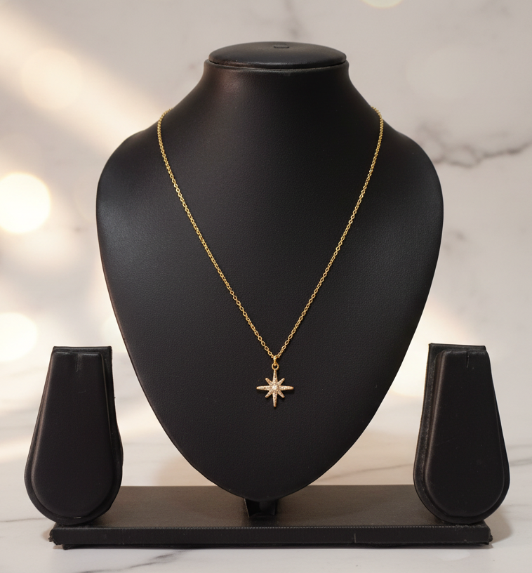 Anti-Tarnish Gold-Plated Delicate Necklace