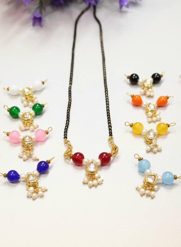 Trendy Women Mangalsutra Chain with Changeable 9 Pendant