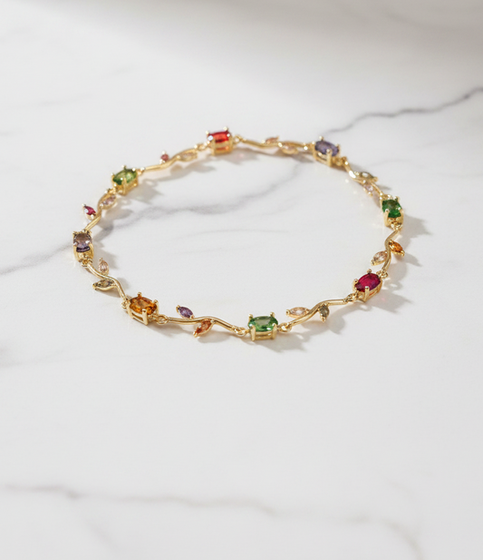 Anti-Tarnish Colorful Bracelet