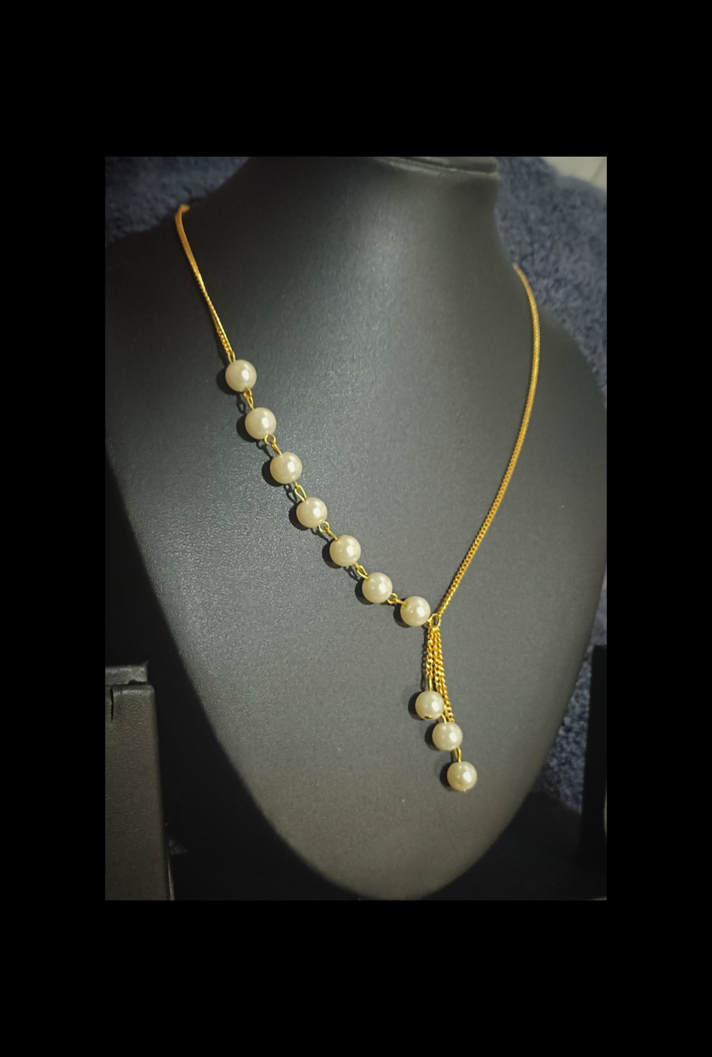 Delicate Gold-Plated Chain Necklace Set