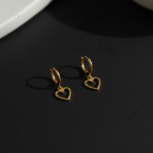 Fancy Heart Earrings