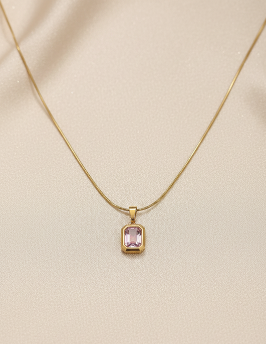 Anti-Tarnish Pendant Necklace