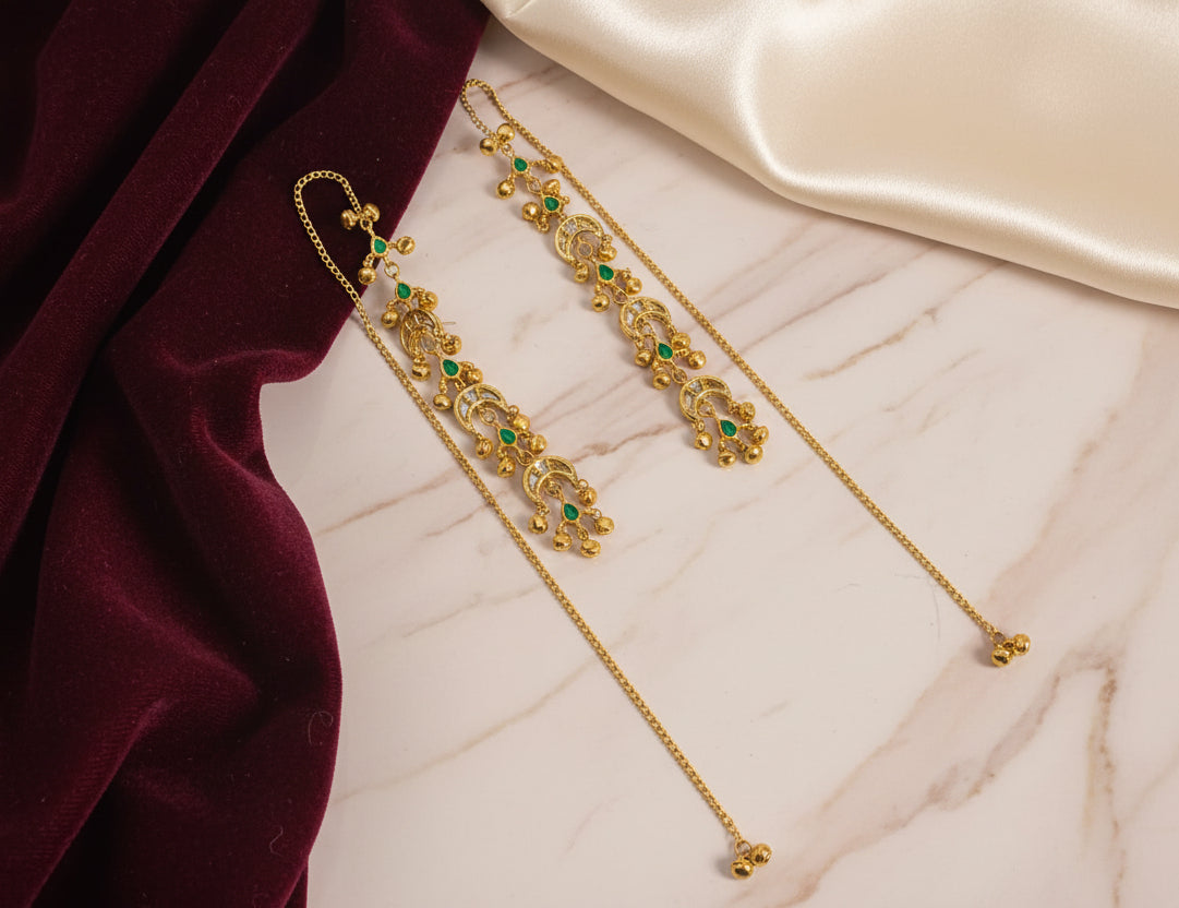 Kashmiri Kundan Earrings
