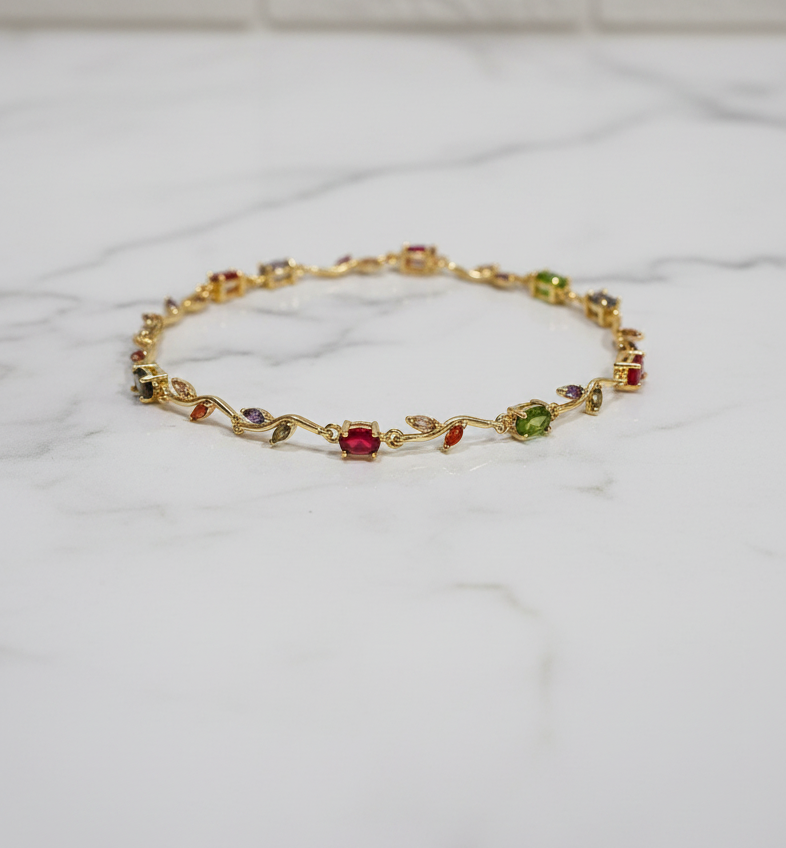 Anti-Tarnish Colorful Bracelet