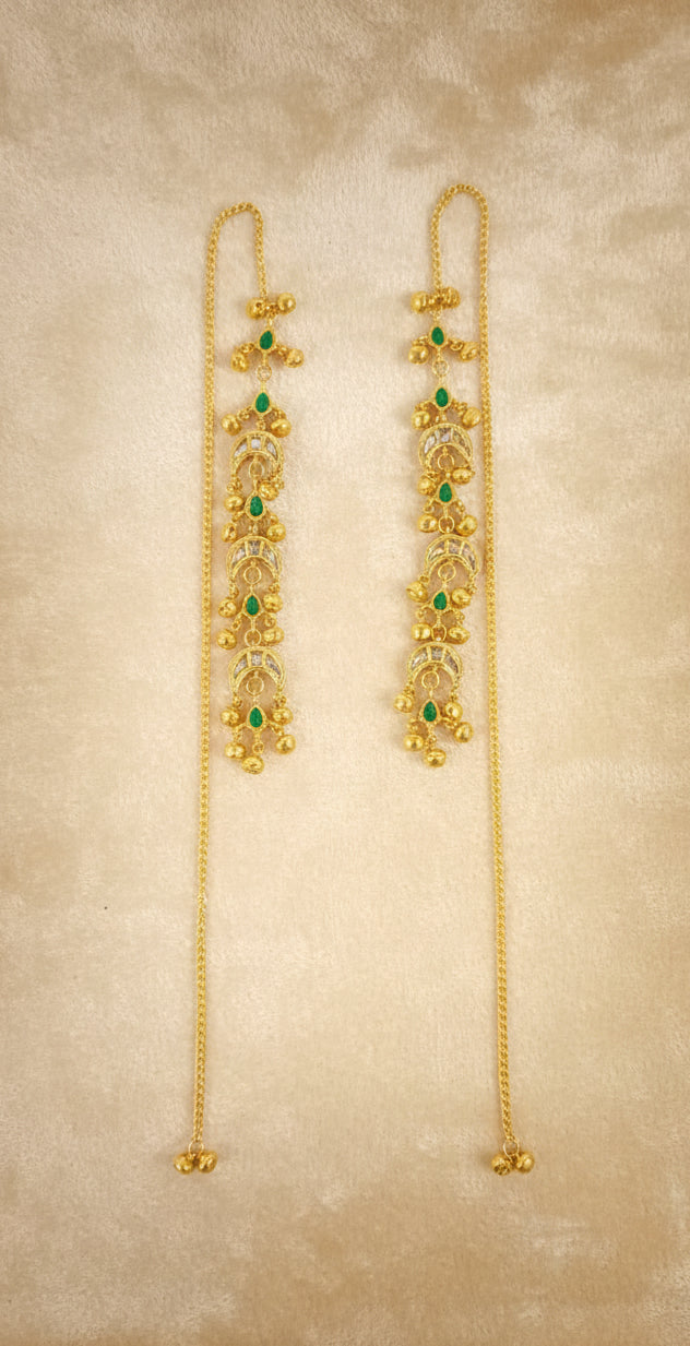 Kashmiri Kundan Earrings