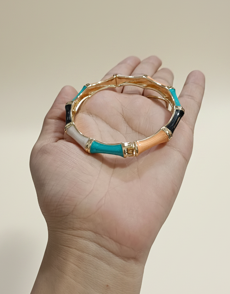 Anti-Tarnish Openable Colorful Kada