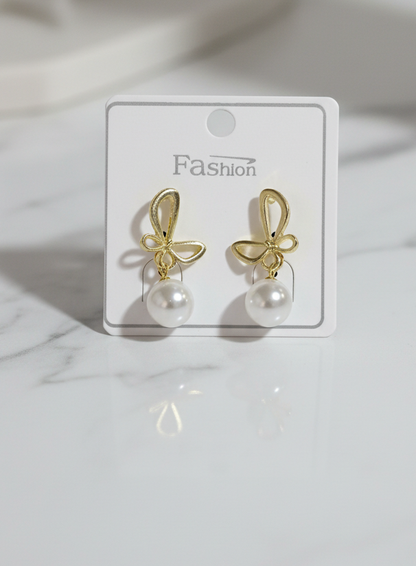 Anti-Tarnish Pearl Earrings